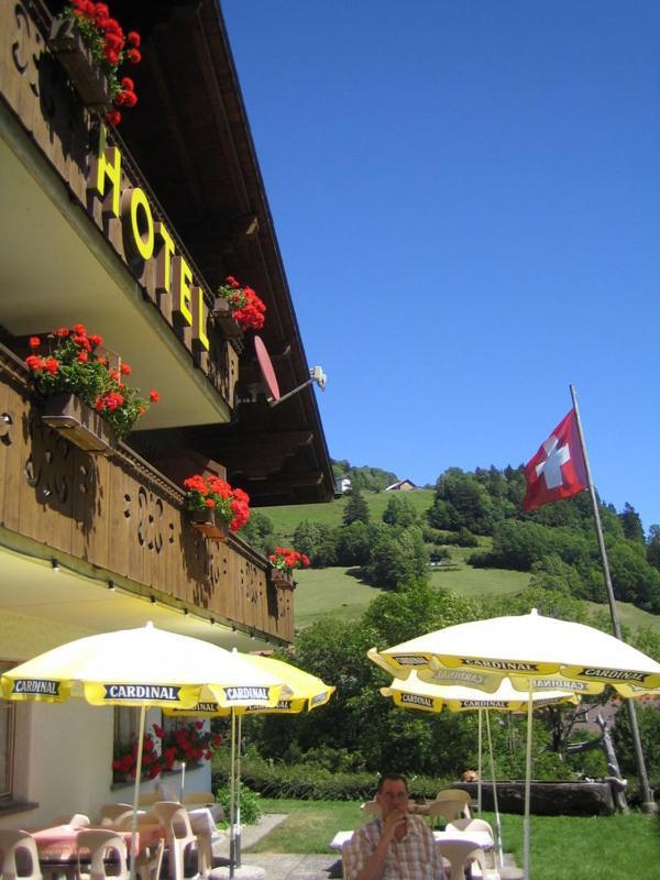 Hotel Elite B&B Rossinière Extérieur photo